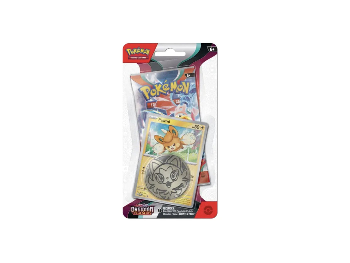 Pokémon Checklane Blister - Obsidian Flames